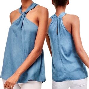 ANN TAYLOR LOFT Keyhole Halter Top